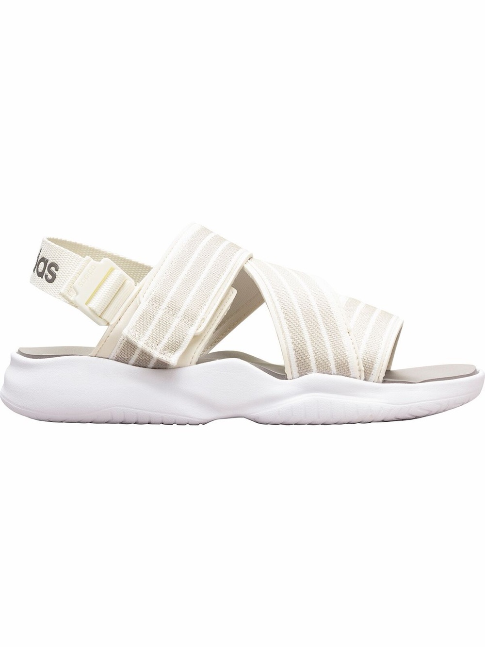 Adidas Women’s 90s Sandals Beige Cream Strappy Sport Size 6